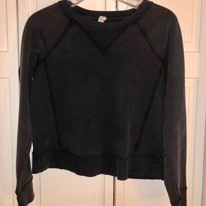 Lululemon Grey Pullover Sweatshirt